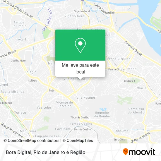 Bora Digital mapa