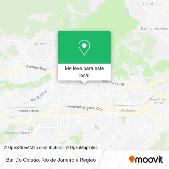 Bar Do Geisão mapa