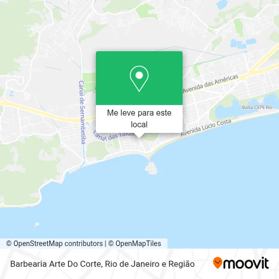 Barbearia Arte Do Corte mapa