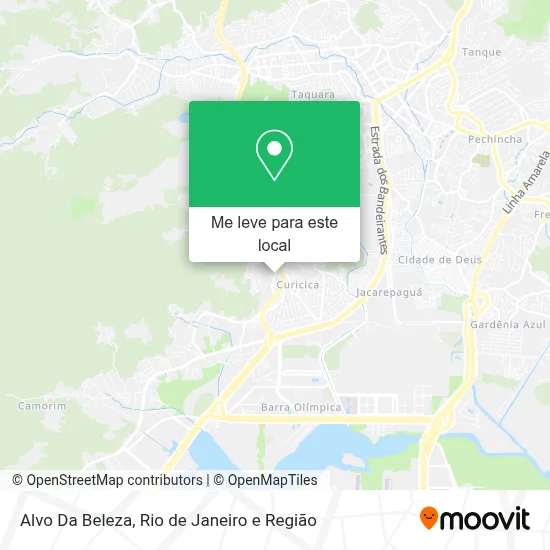 Alvo Da Beleza mapa