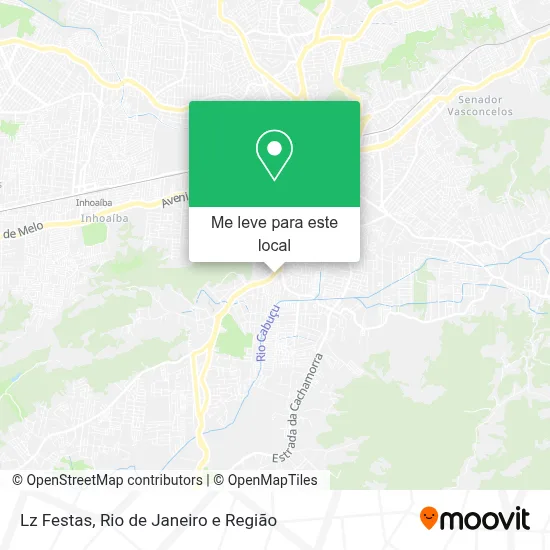 Lz Festas mapa