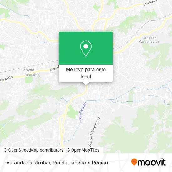 Varanda Gastrobar mapa