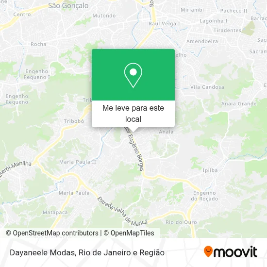 Dayaneele Modas mapa