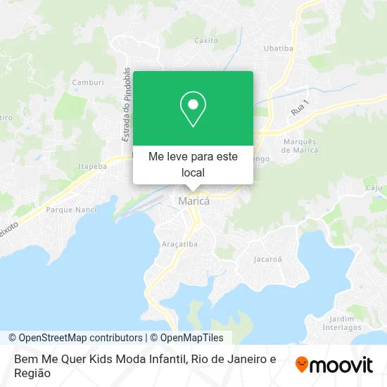 Bem Me Quer Kids Moda Infantil mapa