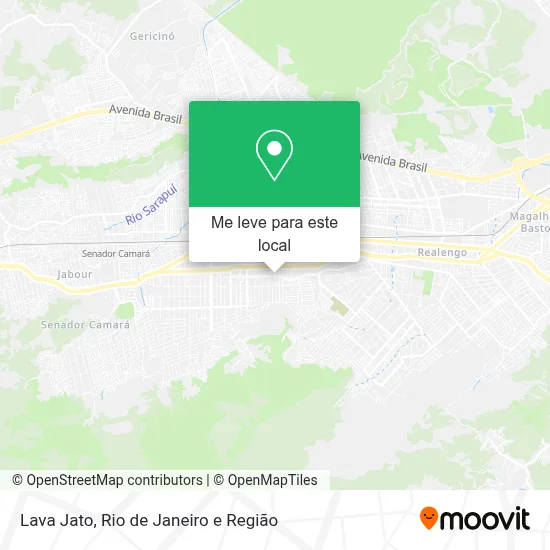 Lava Jato mapa