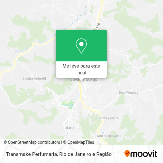 Transmake Perfumaria mapa