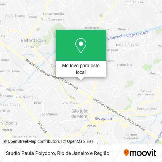 Studio Paula Polydoro mapa