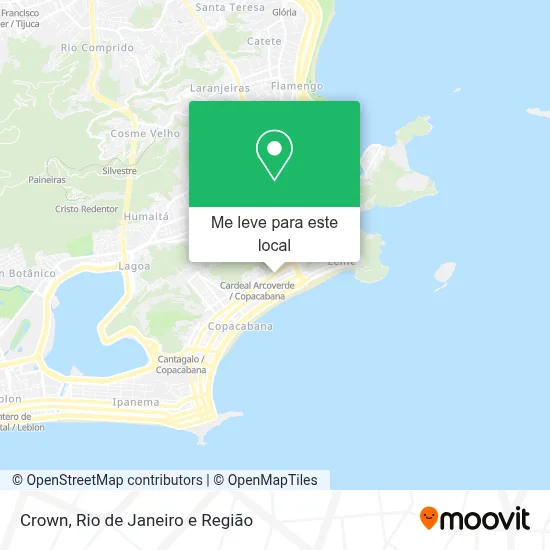 Crown mapa