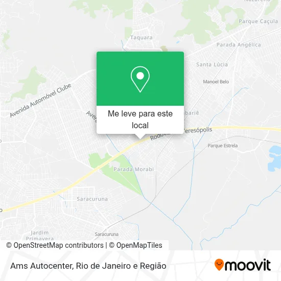 Ams Autocenter mapa