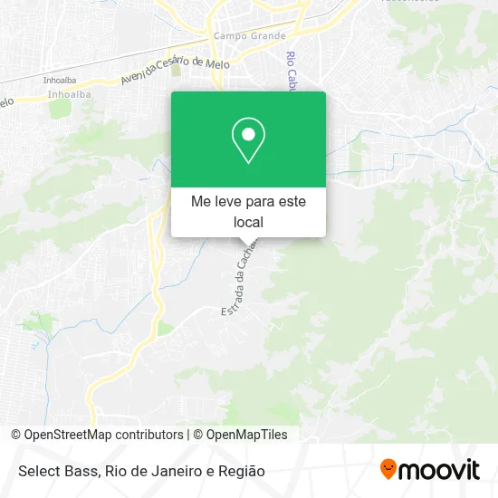 Select Bass mapa