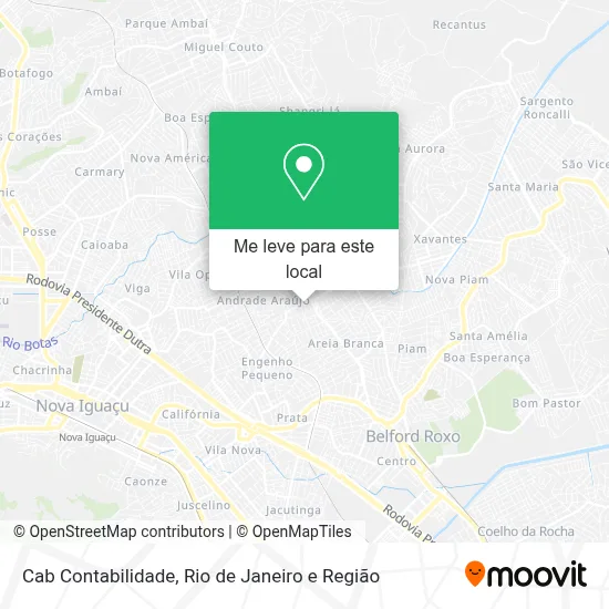 Cab Contabilidade mapa
