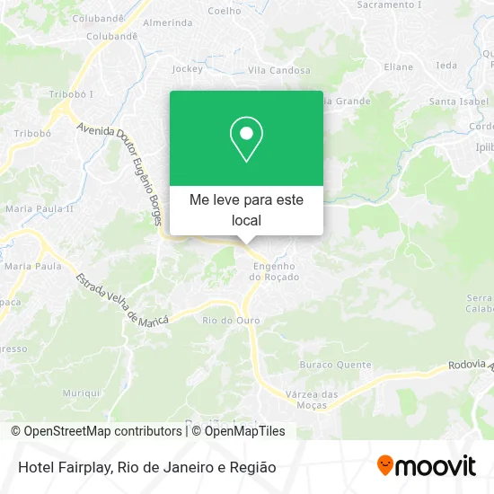 Hotel Fairplay mapa