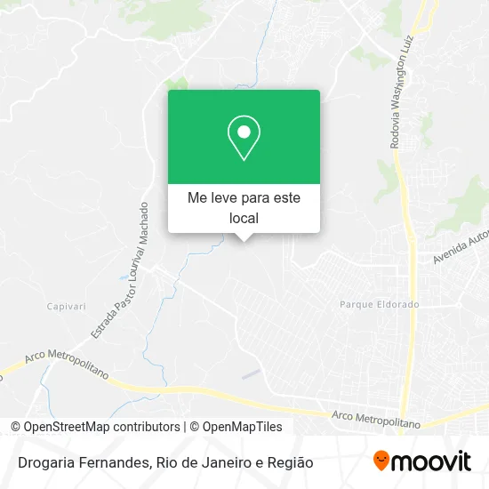 Drogaria Fernandes mapa