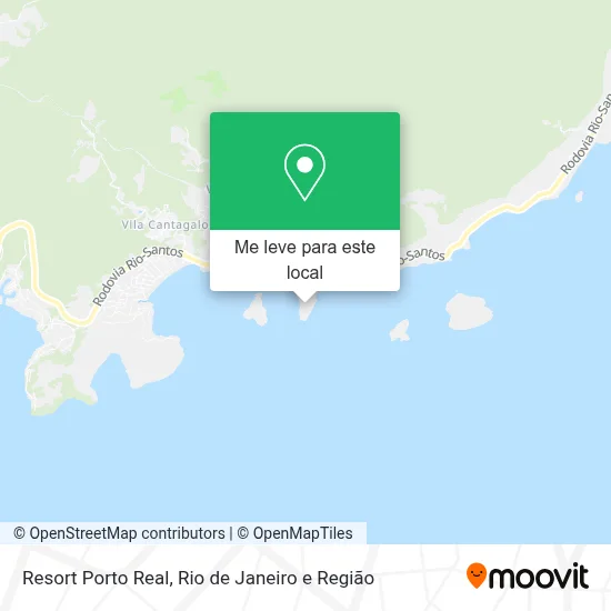 Resort Porto Real mapa