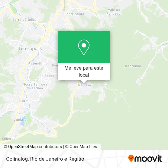 Colinalog mapa