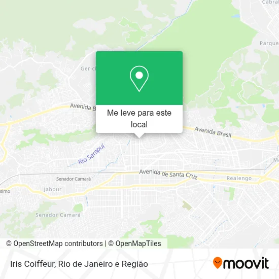 Iris Coiffeur mapa