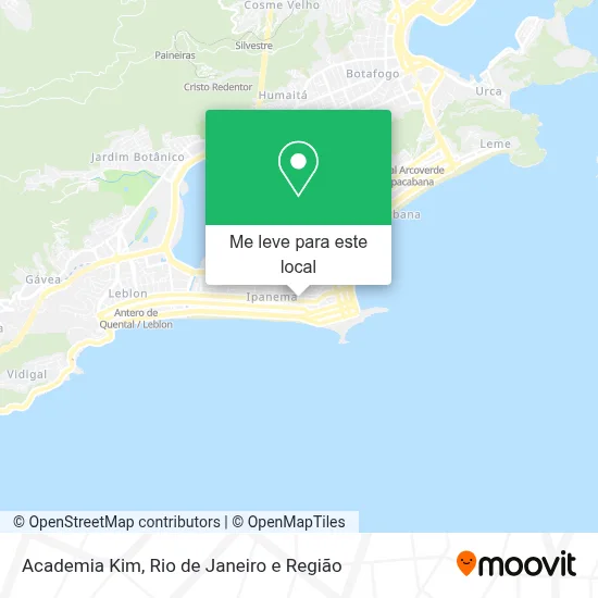 Academia Kim mapa