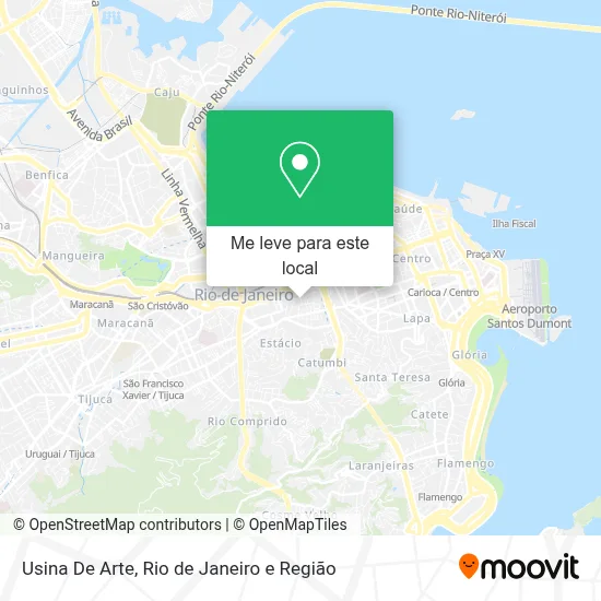 Usina De Arte mapa