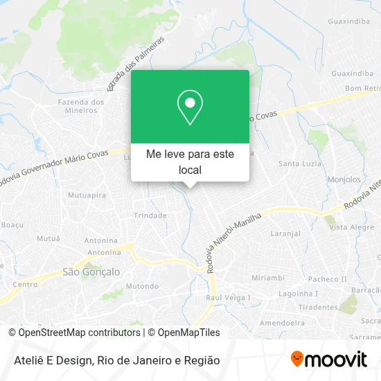 Ateliê E Design mapa