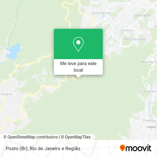 Posto (Br) mapa