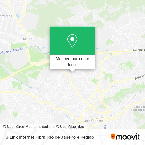 G-Link Internet Fibra mapa