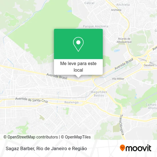 Sagaz Barber mapa