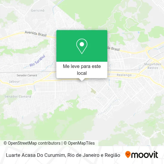 Luarte Acasa Do Curumim mapa