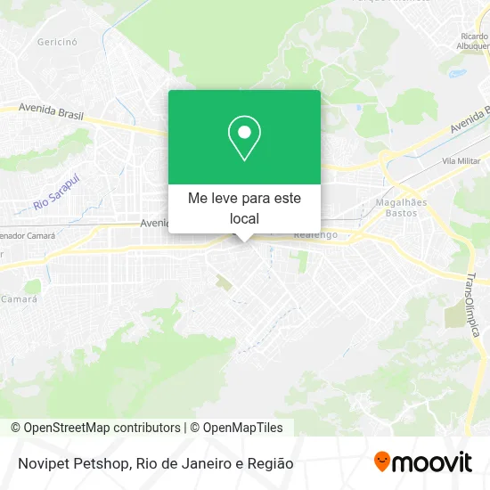 Novipet Petshop mapa