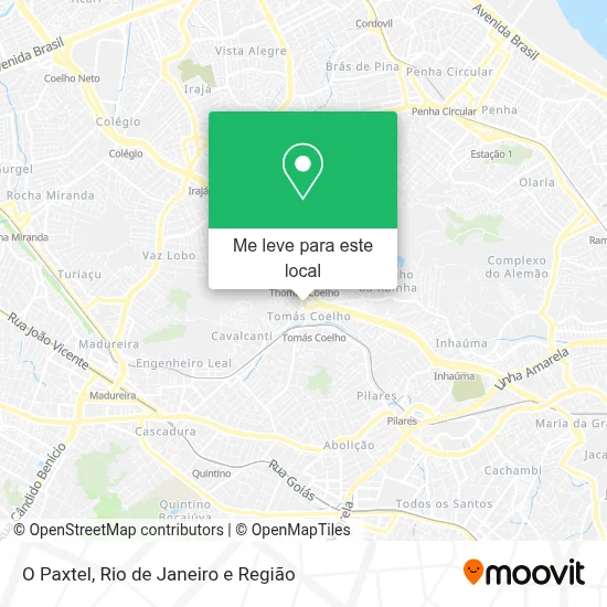 O Paxtel mapa