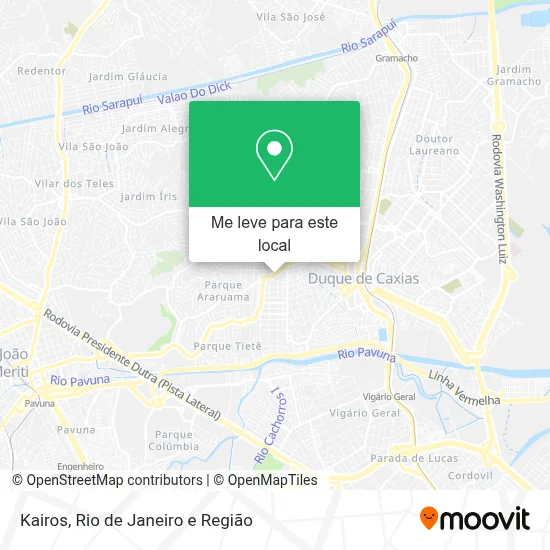 Kairos mapa