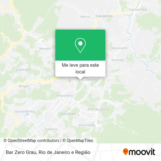 Bar Zero Grau mapa