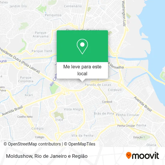 Moldushow mapa