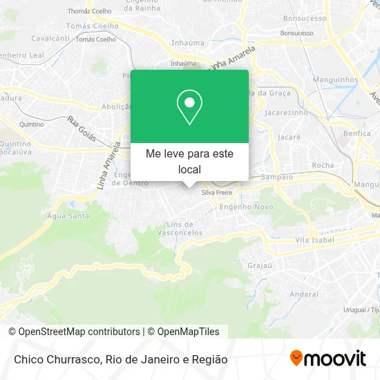 Chico Churrasco mapa