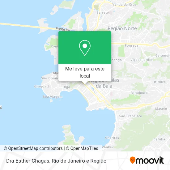 Dra Esther Chagas mapa