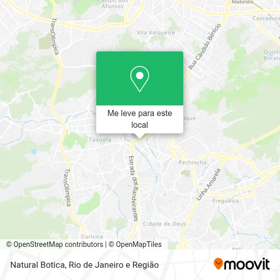 Natural Botica mapa