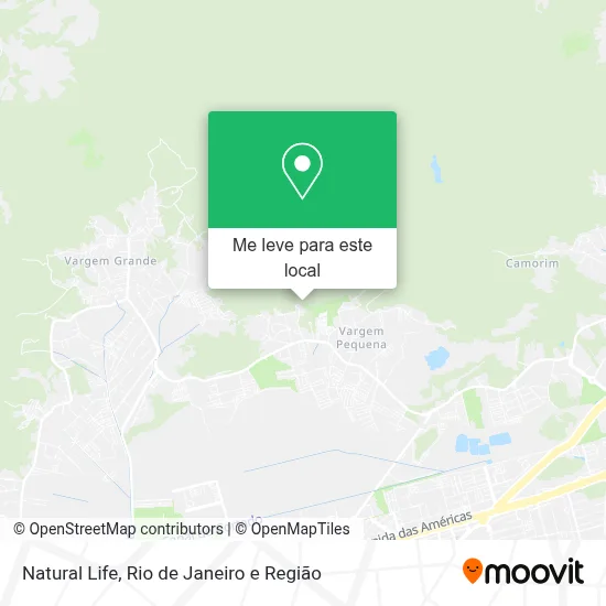 Natural Life mapa