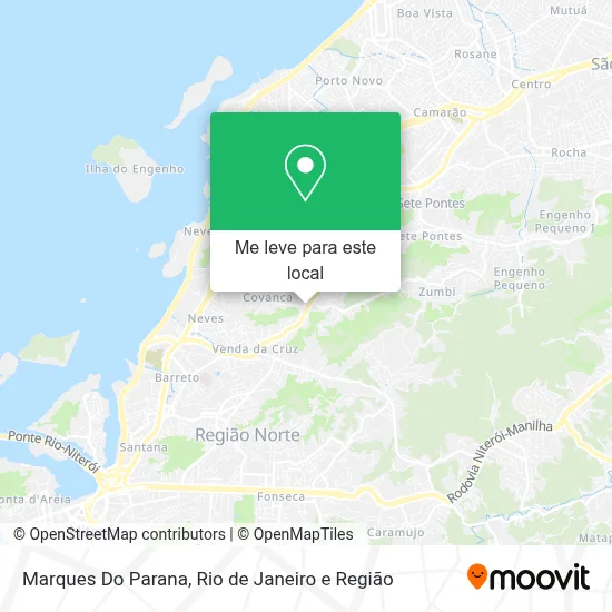 Marques Do Parana mapa