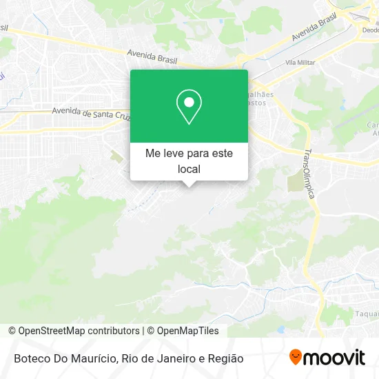 Boteco Do Maurício mapa