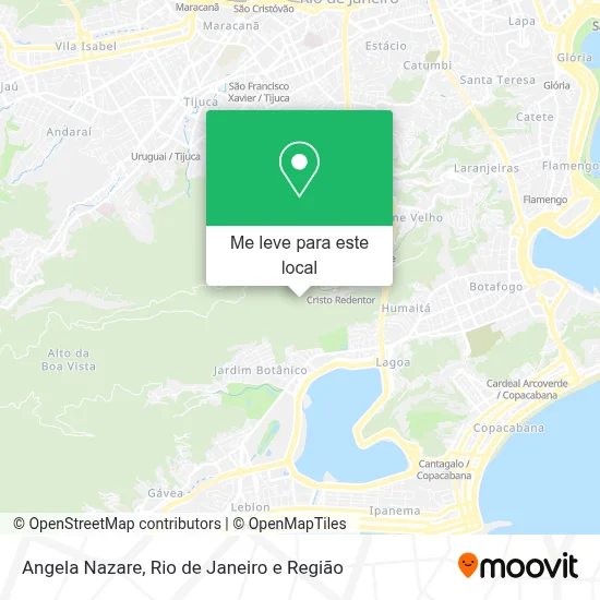 Angela Nazare mapa