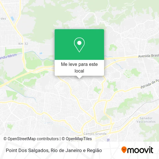 Point Dos Salgados mapa