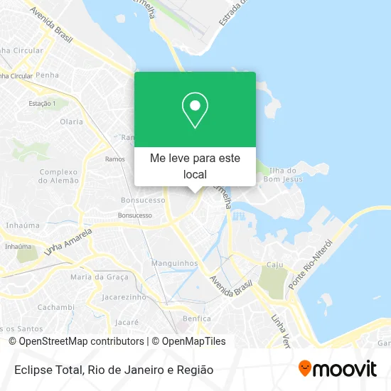 Eclipse Total mapa