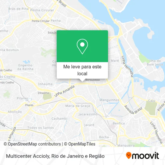 Multicenter Accioly mapa