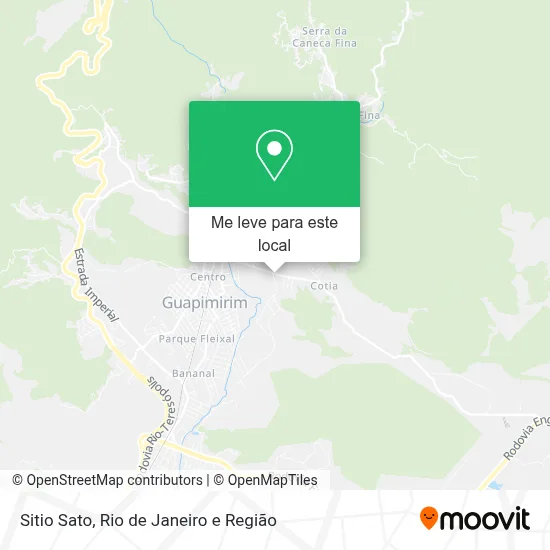 Sitio Sato mapa