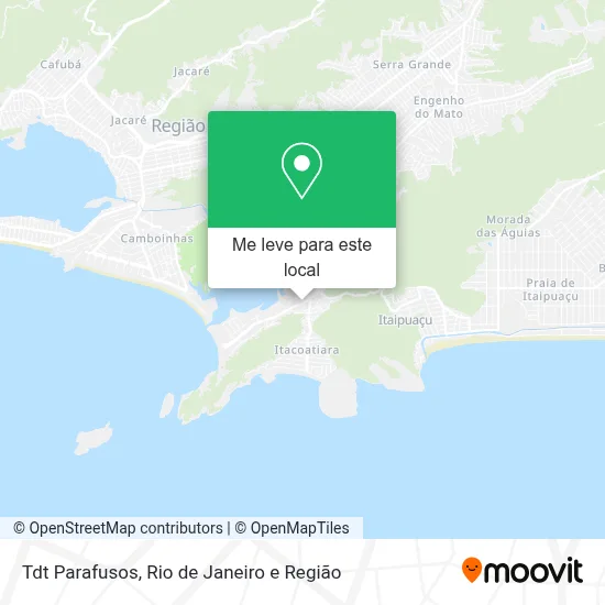 Tdt Parafusos mapa