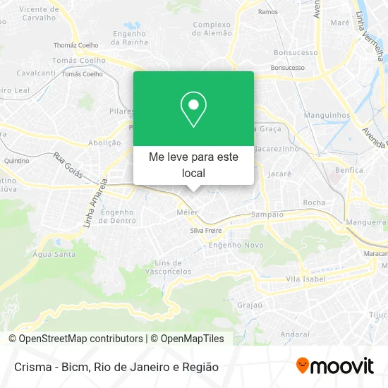 Crisma - Bicm mapa