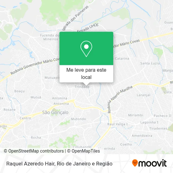 Raquel Azeredo Hair mapa