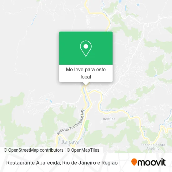 Restaurante Aparecida mapa