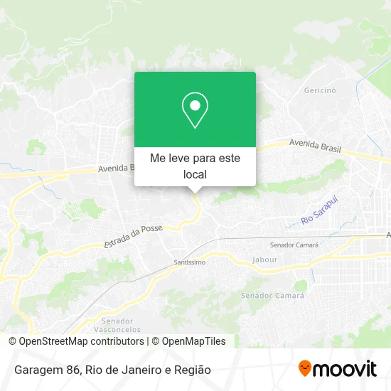 Garagem 86 mapa