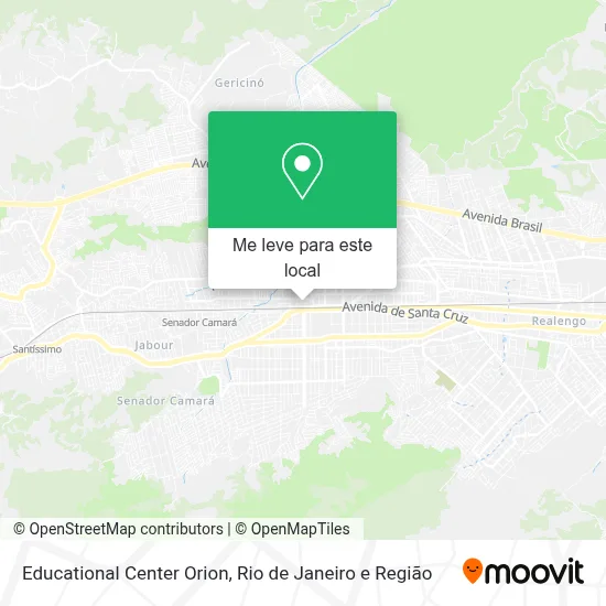 Educational Center Orion mapa