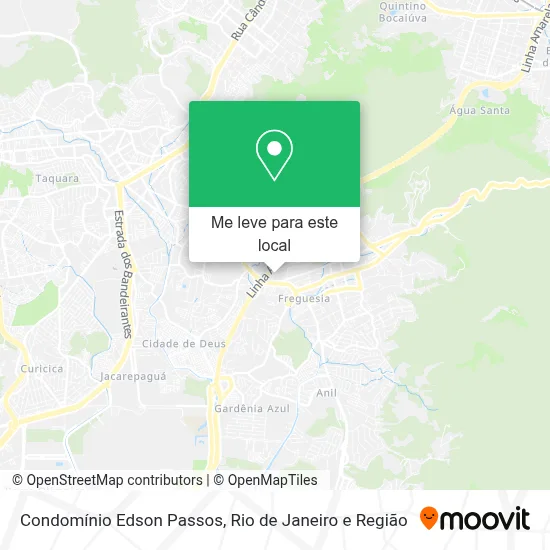 Condomínio Edson Passos mapa